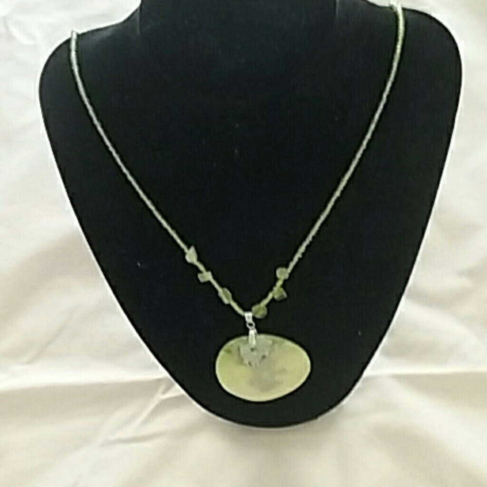 Green Tree necklace